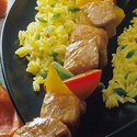 Mustard-Bourbon Pork Kabobs